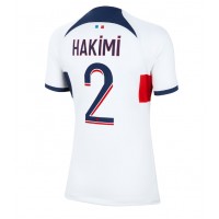 Camisa de time de futebol Paris Saint-Germain Achraf Hakimi #2 Replicas 2º Equipamento Feminina 2023-24 Manga Curta